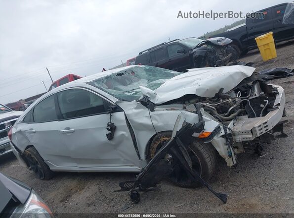 2HGFC2F81LH534586 2020 HONDA CIVIC White Սալոնի հետևի տեսք