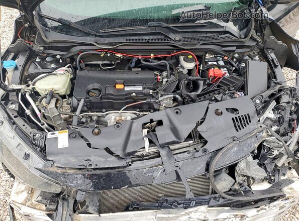 2HGFC2F81LH583643 2020 HONDA CIVIC Black Սալոնի հետևի տեսք