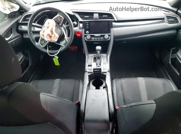 2HGFC2F81LH583643 2020 HONDA CIVIC Black Առջևի վահանակի տեսք