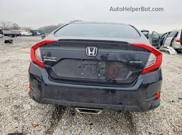 2HGFC2F81LH583643 2020 HONDA CIVIC Black Հետևի տեսք