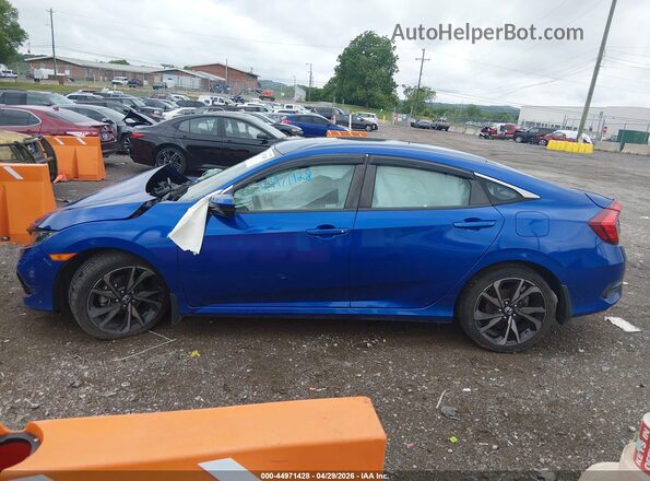 2HGFC2F82KH604627 2019 HONDA CIVIC Синий 