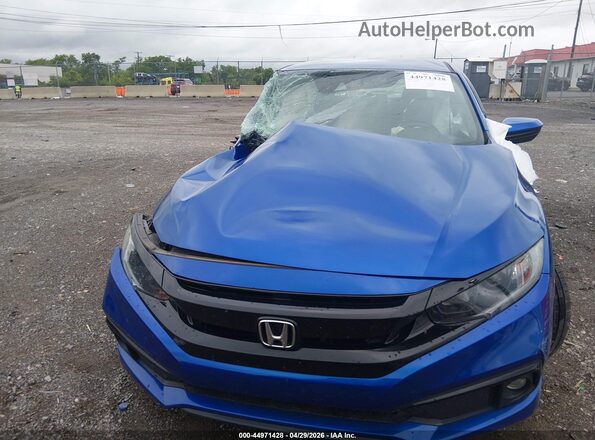 2HGFC2F82KH604627 2019 HONDA CIVIC Синий 