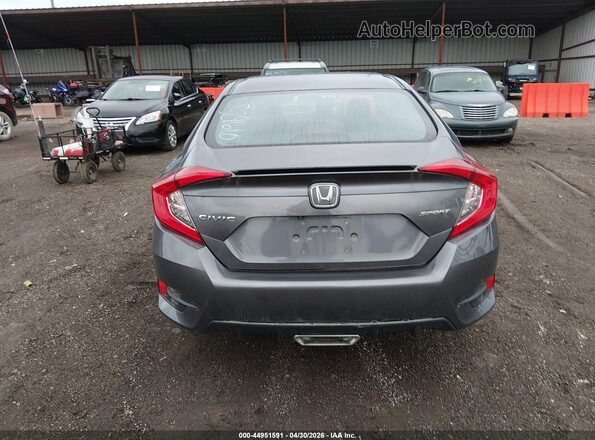 2HGFC2F82LH529610 2020 HONDA CIVIC Gray 