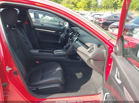 2HGFC2F82LH563143 2020 HONDA CIVIC Red Front interior view