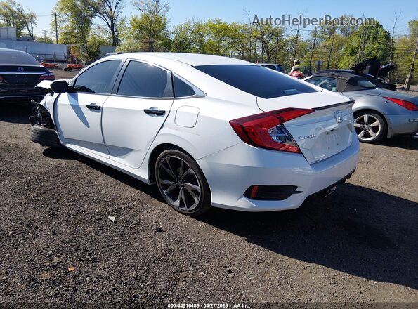 2HGFC2F82LH590455 2020 HONDA CIVIC White Tył lewy