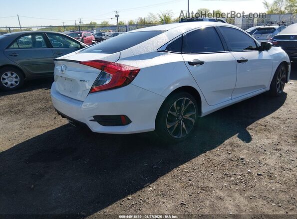 2HGFC2F82LH590455 2020 HONDA CIVIC White Tył prawy
