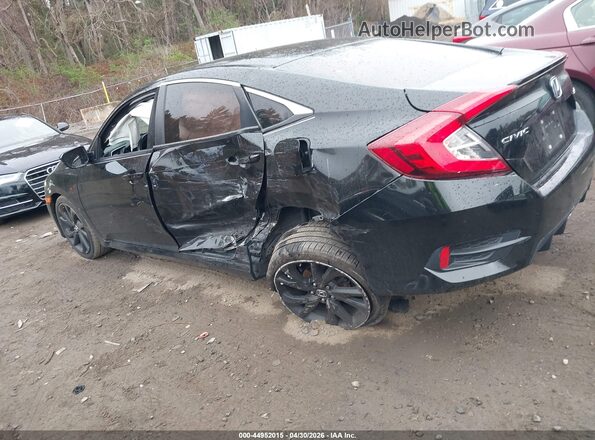 2HGFC2F82MH534906 2021 HONDA CIVIC Black უკანა მარცხენა