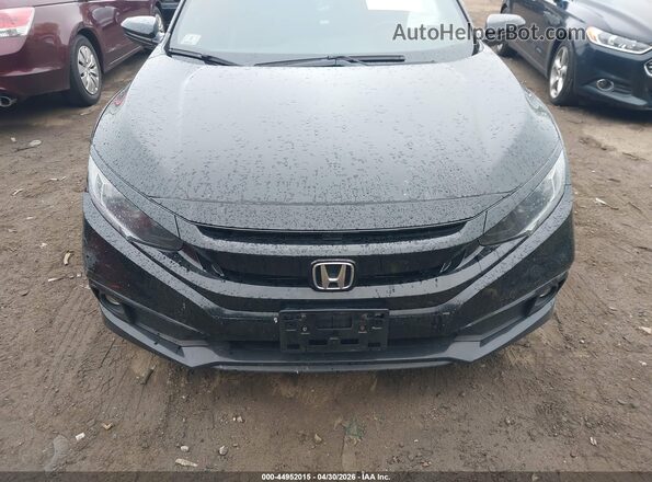 2HGFC2F82MH534906 2021 HONDA CIVIC Black ხელსაწყოთა პანელის ხედი