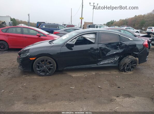 2HGFC2F82MH534906 2021 HONDA CIVIC Black სალონის 360-გრადუსიანი ხედი