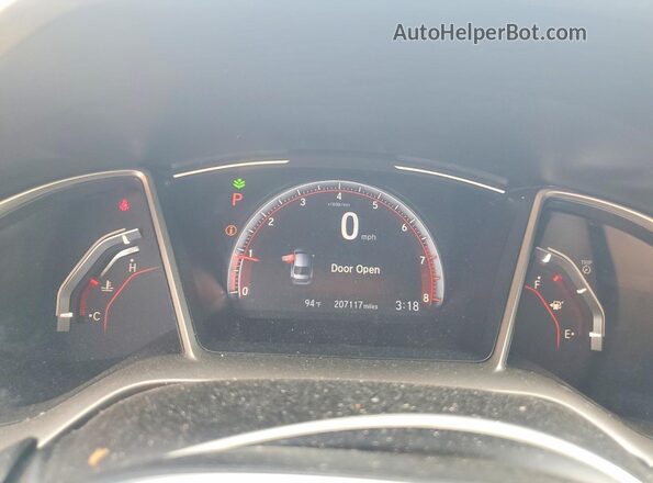 2HGFC2F83LH564303 2020 HONDA CIVIC Blue 