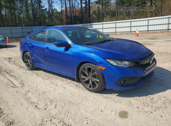 2HGFC2F83LH564303 2020 HONDA CIVIC Blue 