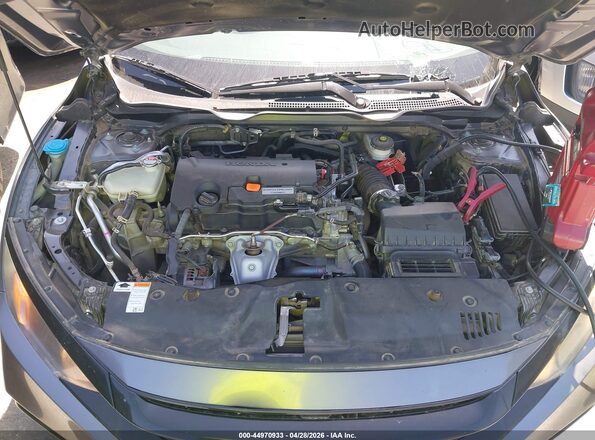 2HGFC2F83LH592845 2020 HONDA CIVIC Gray Вид ззаду