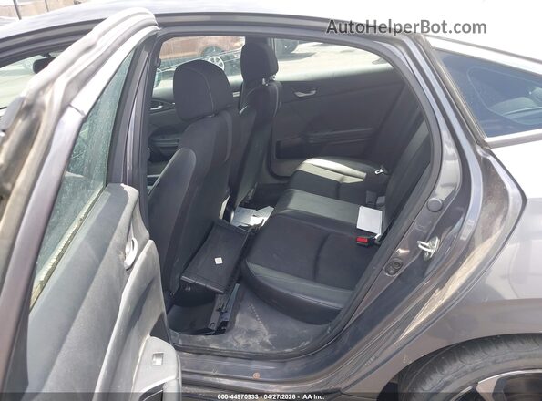 2HGFC2F83LH592845 2020 HONDA CIVIC Gray Вид наклейки з VIN-кодом