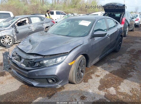 2HGFC2F83MH503552 2021 HONDA CIVIC Gray 