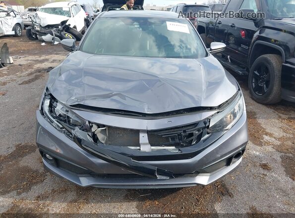 2HGFC2F83MH503552 2021 HONDA CIVIC Gray 