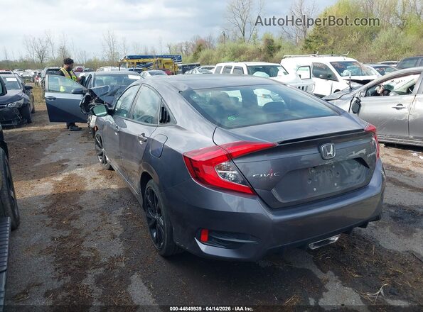2HGFC2F83MH503552 2021 HONDA CIVIC Gray 