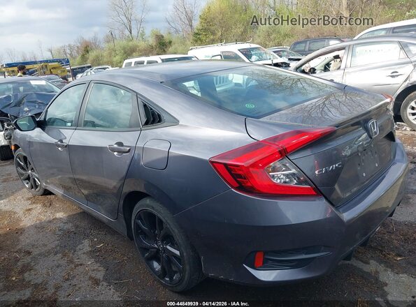 2HGFC2F83MH503552 2021 HONDA CIVIC Gray 