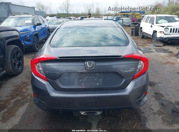 2HGFC2F83MH503552 2021 HONDA CIVIC Gray 