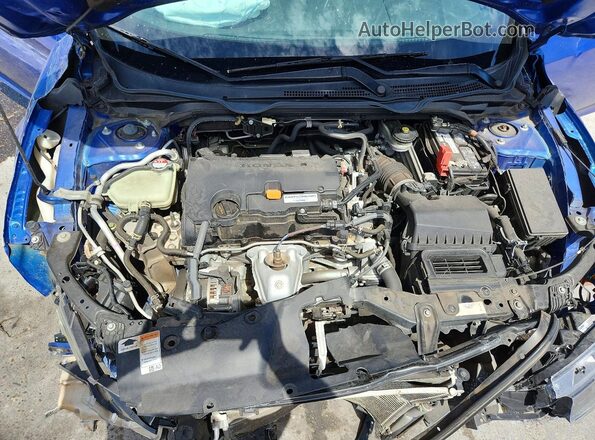 2HGFC2F84LH520195 2020 HONDA CIVIC Blue Սալոնի հետևի տեսք