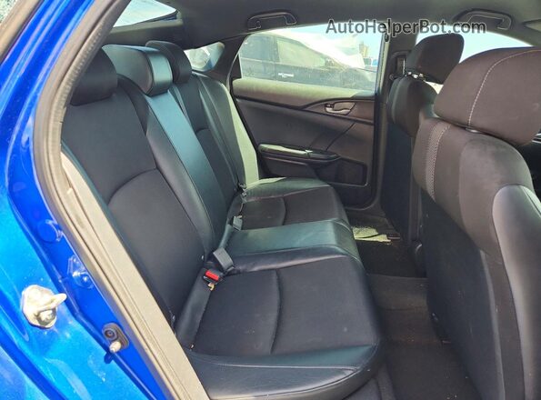2HGFC2F84LH520195 2020 HONDA CIVIC Blue Հետևի նստատեղերի տեսք