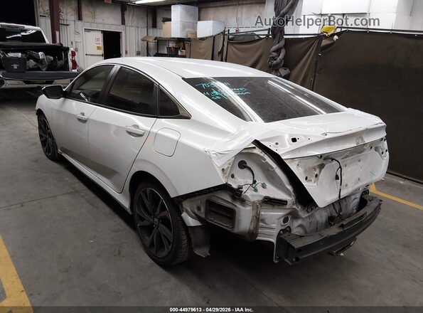 2HGFC2F85KH603018 2019 HONDA CIVIC White Հետևի ձախ