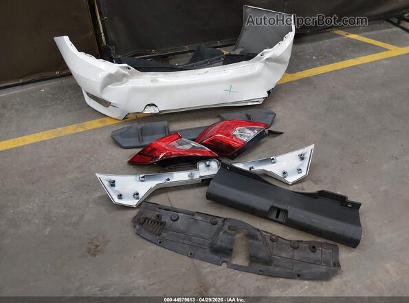 2HGFC2F85KH603018 2019 HONDA CIVIC White Սարքավորումների վահանակի տեսք