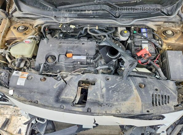 2HGFC2F85LH030087 2020 HONDA CIVIC White უკანა სალონის ხედი