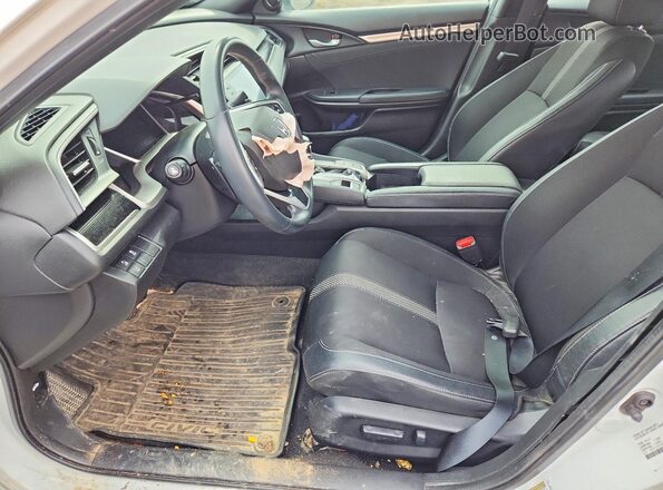2HGFC2F85LH030087 2020 HONDA CIVIC White წინა სალონის ხედი