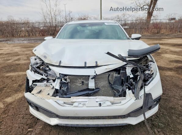 2HGFC2F85LH030087 2020 HONDA CIVIC White წინა ხედი