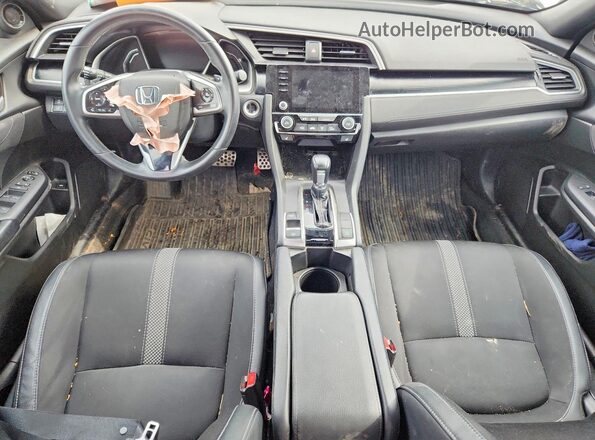 2HGFC2F85LH030087 2020 HONDA CIVIC White წინა პანელის ხედი
