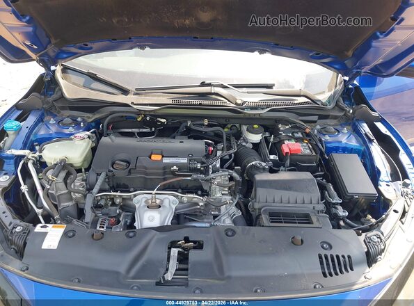 2HGFC2F85LH598145 2020 HONDA CIVIC Blue Vista trasera