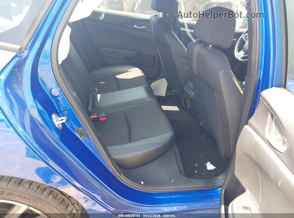 2HGFC2F85LH598145 2020 HONDA CIVIC Blue Vista de la etiqueta del VIN