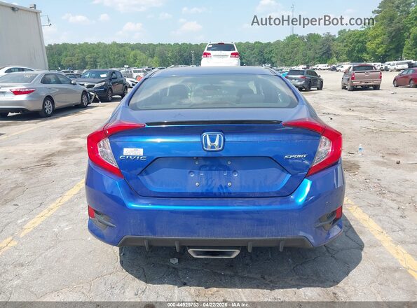 2HGFC2F85LH598145 2020 HONDA CIVIC Blue 