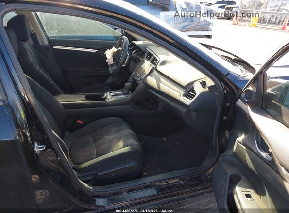 2HGFC2F86GH501296 2016 HONDA CIVIC Black Front interior view