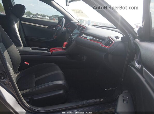 2HGFC2F86LH551920 2020 HONDA CIVIC Gray Front interior view