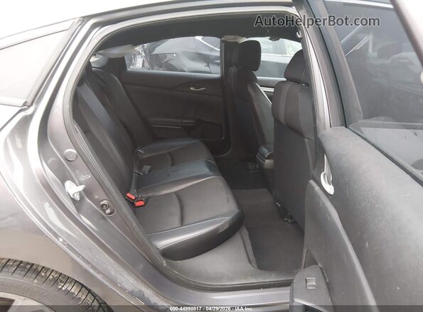 2HGFC2F86MH548579 2021 HONDA CIVIC Gray VIN կոդի պիտակի տեսք