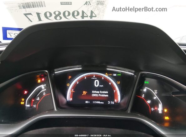 2HGFC2F86MH548579 2021 HONDA CIVIC Gray Հետևի նստատեղերի տեսք