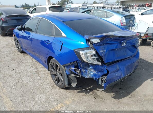 2HGFC2F87KH500991 2019 HONDA CIVIC Blue 