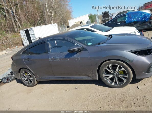 2HGFC2F87LH503522 2020 HONDA CIVIC Black Widok wnętrza 360 stopni