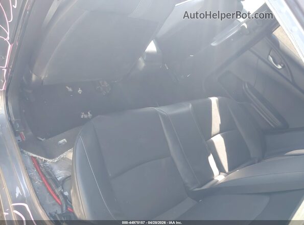 2HGFC2F87LH503522 2020 HONDA CIVIC Black Widok naklejki z numerem VIN