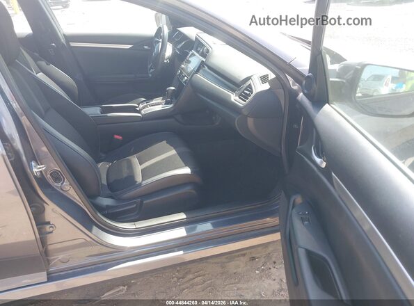 2HGFC2F87LH566362 2020 HONDA CIVIC Gray წინა სალონის ხედი