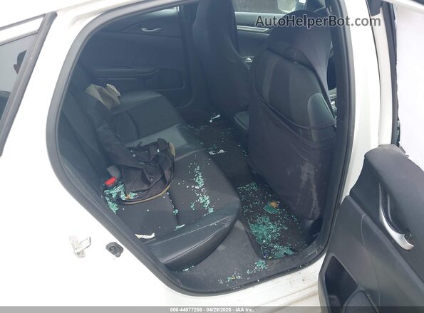 2HGFC2F89KH584019 2019 HONDA CIVIC White VIN კოდის სტიკერის ხედი