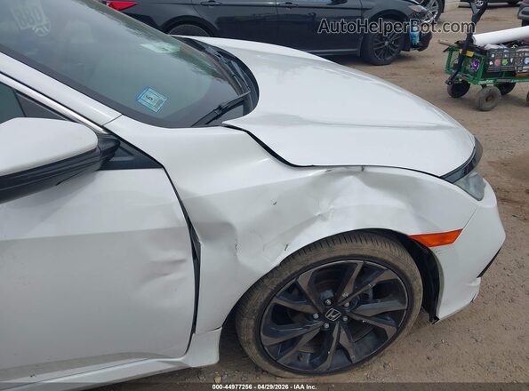 2HGFC2F89KH584019 2019 HONDA CIVIC White 