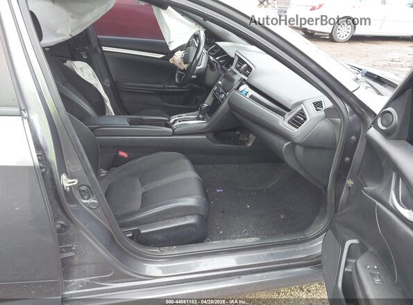 2HGFC2F89KH598566 2019 HONDA CIVIC Gray Սալոնի դիմացի տեսք
