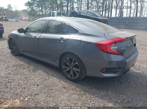 2HGFC2F89LH513646 2020 HONDA CIVIC Gray უკანა მარცხენა
