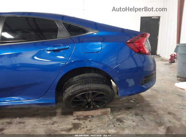 2HGFC2F89LH601953 2020 HONDA CIVIC Blue Front view