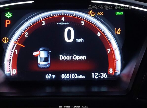 2HGFC2F89LH601953 2020 HONDA CIVIC Blue 