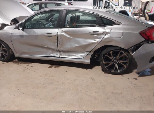 2HGFC2F89MH514491 2021 HONDA CIVIC Silver წინა ხედი