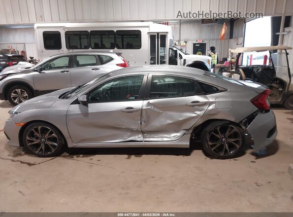2HGFC2F89MH514491 2021 HONDA CIVIC Silver სალონის 360-გრადუსიანი ხედი