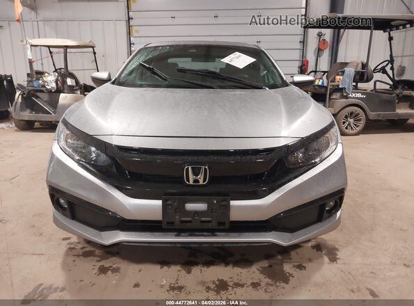 2HGFC2F89MH514491 2021 HONDA CIVIC Silver ხელსაწყოთა პანელის ხედი